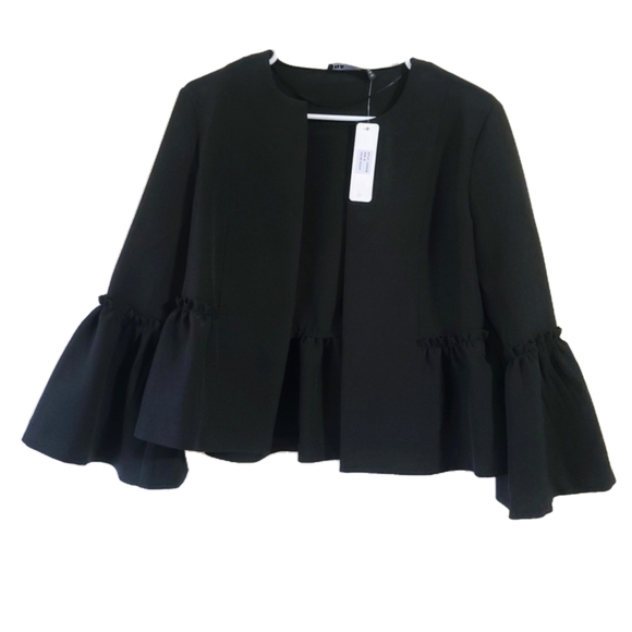 Ina Jackets & Blazers - Ina Black Cape Jacket